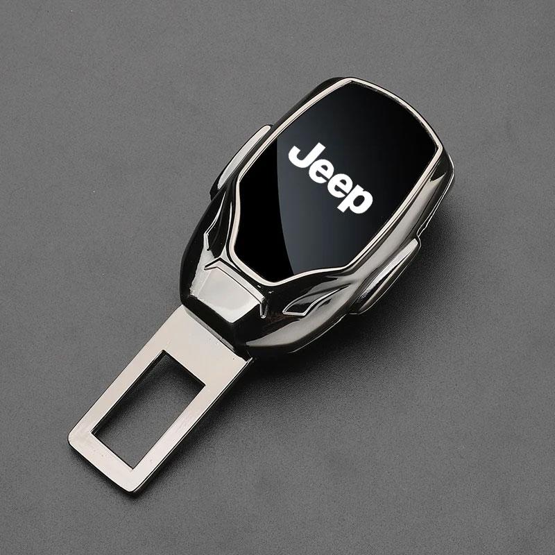 

For Jeep Car Seat Belt Clip Buckle Extender Plug One Button To Release For Jeep Grand Cherokee wk2 Wrangler Lanyard Gladiator