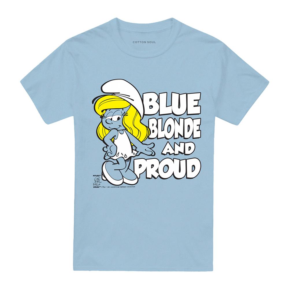 The Smurfs Unisex Adult Blonde And Proud T-Shirt