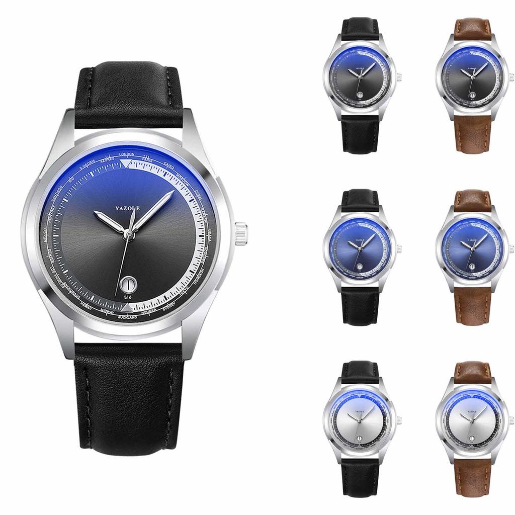 Men's Waterproof Luminous Running Alarm Clock Watch