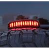 Rear Brake Light Lamp Cover Trim For Ford Bronco - Accessories Black ABS