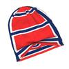 2D Flat Printing Norway Classic Knit Hat for Adults Available In Versatile Tones Ideal for Subtle Styling During Cool Days or Relaxed Seasons, 2D Flat