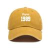 Trendy and Versatile Outdoor Street Style Retro Washed Printed Baseball Cap for Men and Women In Multiple Colors Available