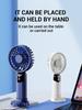 Mini Portable Handheld Fan Refrigeration Small Air conditioner 6 Speed wind Adjustable 2000mAh High-speed USB Outdoor CoolingFan