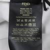 Pristine FENDI Cap All-over Pattern Baseball Hat Blue White Silk Mens 58 FXQ961 Used