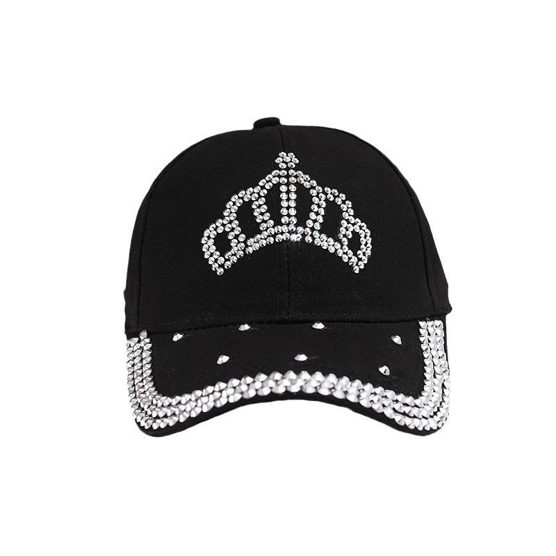 Neue Hut Damen Nieten Baseballkappe Mode Krone Outdoor Sonnenschutz Sonnenhut Nietenkappe Damenhut Spot