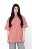 Oversized Cotton T-Shirt – Relaxed-Fit Tee for Women In Solid Color, Summer, 3393-036 HC
