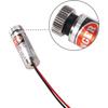 650nm 5mW Red Point / Line / Cross Laser Module Head Glass Lens Focusable Industrial Class