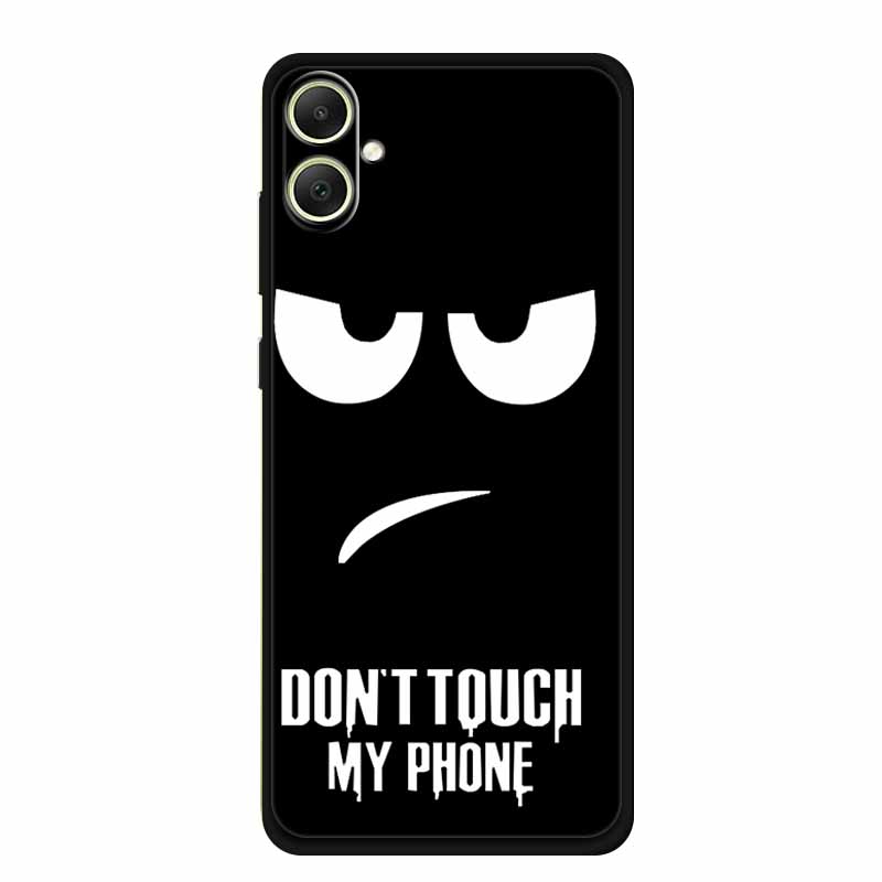 For Samsung Galaxy A05 F05 M05 Case A 05 Coque Black Silicone TPU Soft Back Cover Case For Samsung Galaxy A06 M06 F06 Phone Case