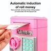 Pușculiță electronică Mini monede sigure automate Economisirea banilor Cutie de bani Cod contor parole Blocare cheie Bancă de monede ATM Cadou pentru copii