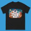 Meditating Astronaut Yoga Mens T-Shirt Womens Tops Tees