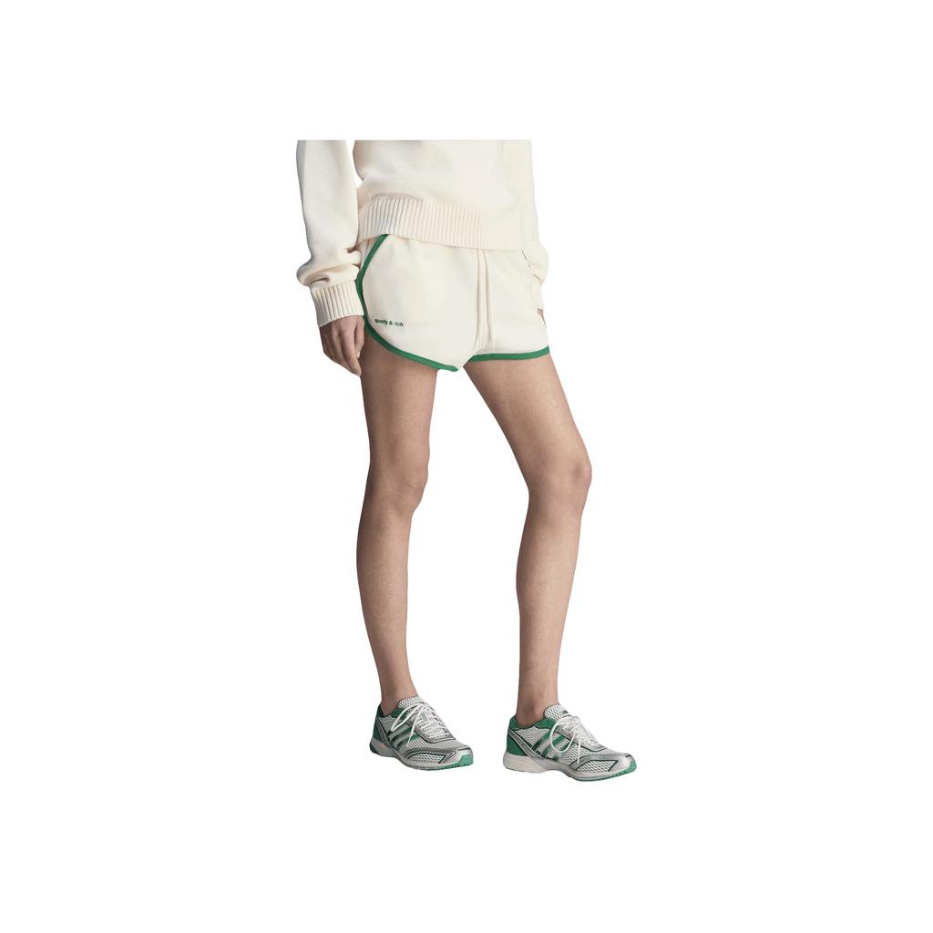 adidas X Sporty & Rich Shorts Off White Women Bottoms JL7192