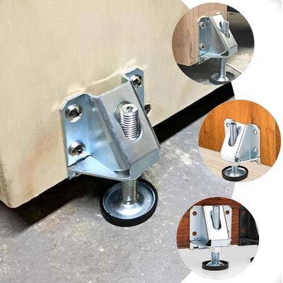 Hochleistungs-Nivellierfüße 330lbs Tragkraft Höhenverstellung Rutschfestes Design Verstellbare Möbel-Nivellierfüße