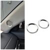 For Mazda CX5 CX-5 2017-2024 Stainless Steel Interior A Pillar Speaker Tweeter Sound Ring Decoration Cover Trim Accessories