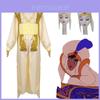Traje Cosplay Elegante de Príncipe Árabe Aladdin para Adultos com Chapéu