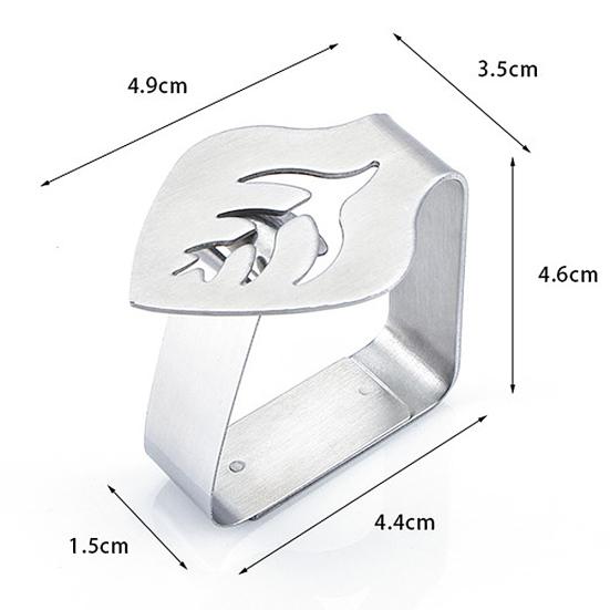 10 Stück Metallklemmen Hotel Blattform Tischdecke Abdeckung Esstisch Halter Clips