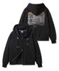 Alvinclo Outsider Two-Way Zip-Up Hoodie Azh297 (2 Colors)