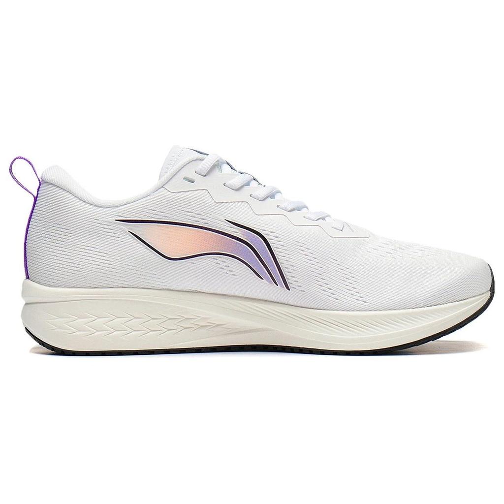 Li Ning Red Hare 6 Slip Resistant Abrasion Resistant Low top Running Shoes Men's White ARMT015-20