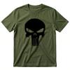 The Punisher TShirt Unisexs Funny Novelty Punk Skull Face Antihero Tee Top