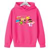 Stumble Guys Autumn Winter Sweatshirt Tops Hoodie Children's Hoodie Clothing Suitable for 3-12 Years Boys Girls Hood Outerwear