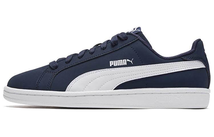 PUMA Smash Buck Blue/White Low Casual Board Shoes 356753-01 36