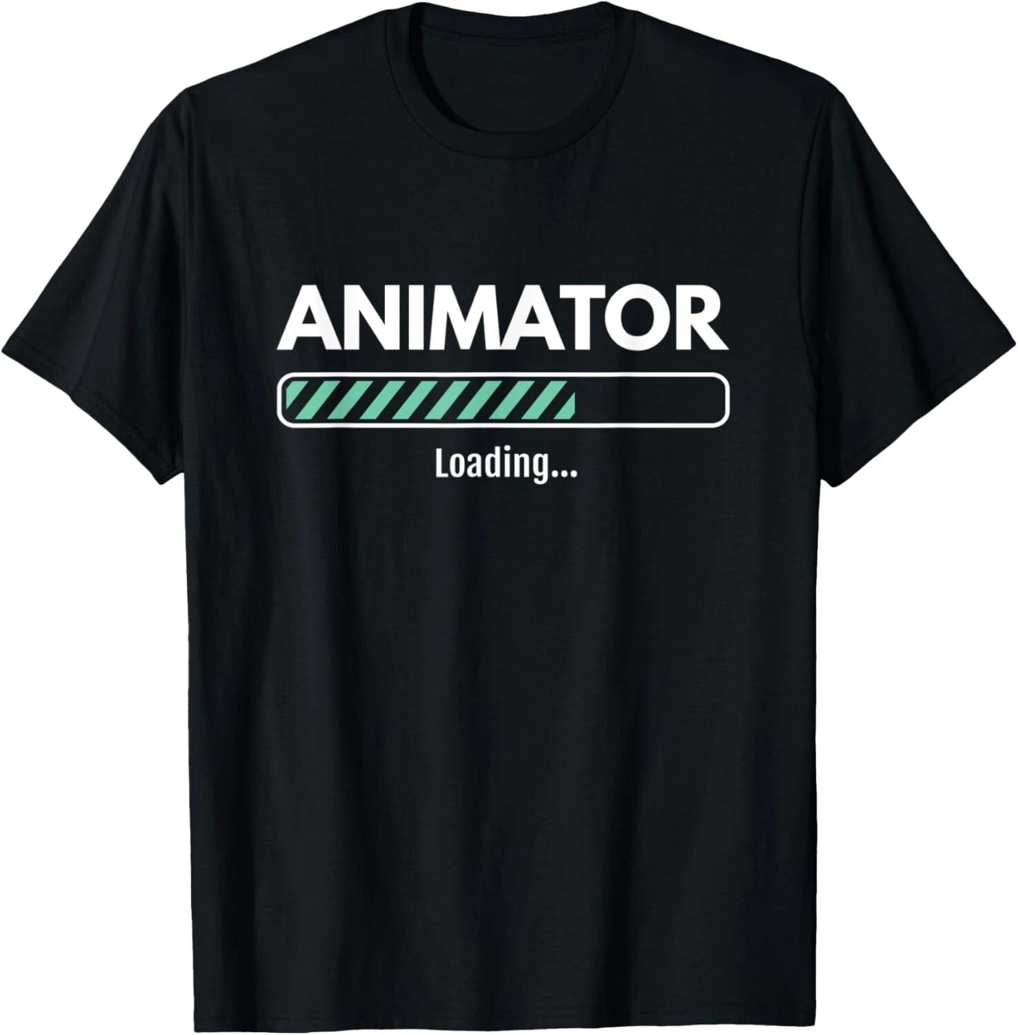 Animator Loading Studying Animation Gift Unisex T-Shirt L