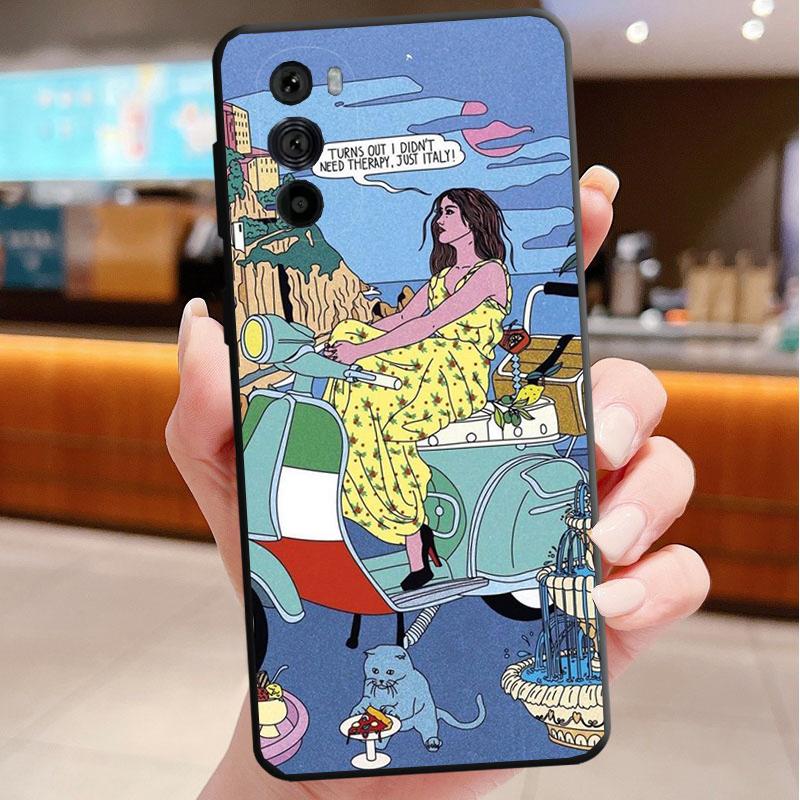 

Bold Sarcastic Illustration Phone Case For Motorola Edge 60 50 40 Pro 60 50 40 30 Ultra Neo Fusion G Play G Stylus G Carcasas Moto G 5G 2024