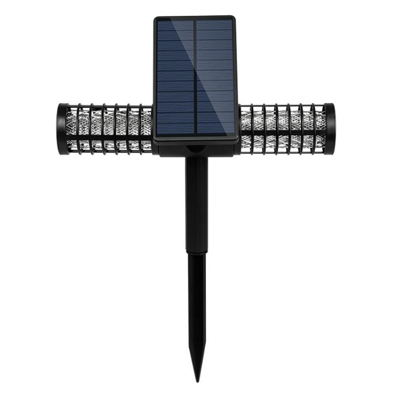 Solar Powered Mosquito Killer Lamp Outdoor Waterproof Lawn Night Light Ambient Courtyard Floor Lamp Mosquito Repellent Lighting