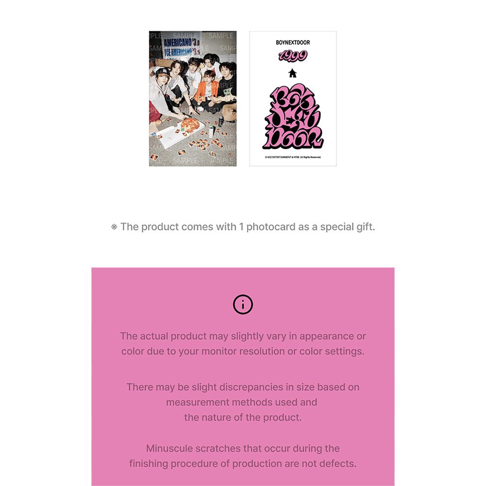 BOYNEXTDOOR Mini Photocard Binder (19.99)