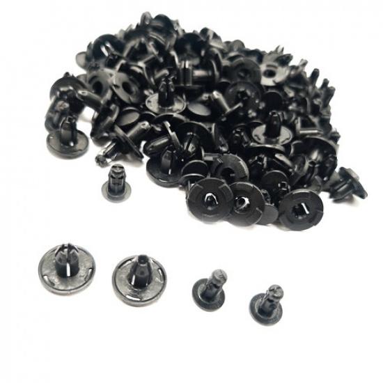 100Pcs 01553-05323 Fit for Nissan Infiniti Cowl Bumper Fender Liner Push Clips