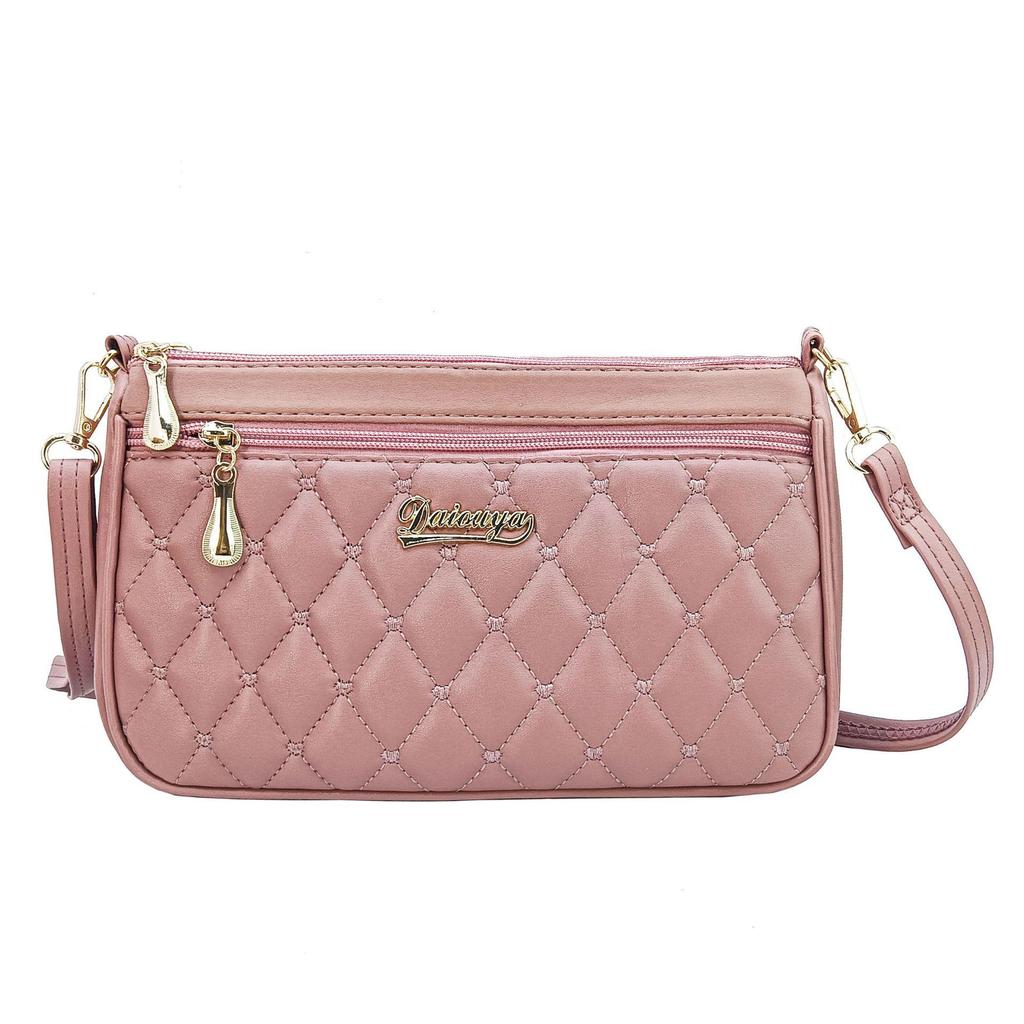 2025 Embroidered Crossbody Large-Capacity Shoulder Bag for Elderly - Casual & Fashionable