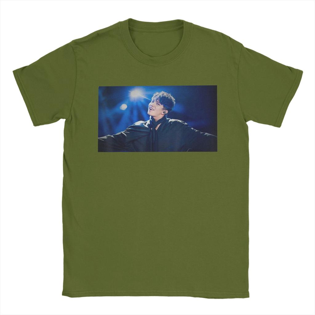 Meine Lieblings-Dimash-inspirierten Dear Dears Forever Musik-Kunst Herren T-Shirts Cooles T-Shirt Kurzarm Rundhals T-Shirt Kleidung