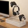 Iron Gamepad Storage Rack Large Capacity Headphone Hanger Game Controller Display Stand Desktop