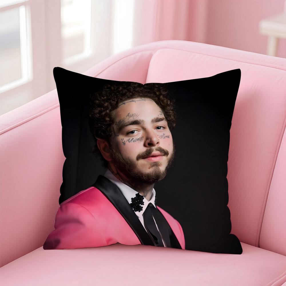 

P-Post Malones Singer Hot Cushion Cover Comfortable Reversible Pillow Cover Ideal For Car Sofa Bedroom & Beyond 30cmx30cm