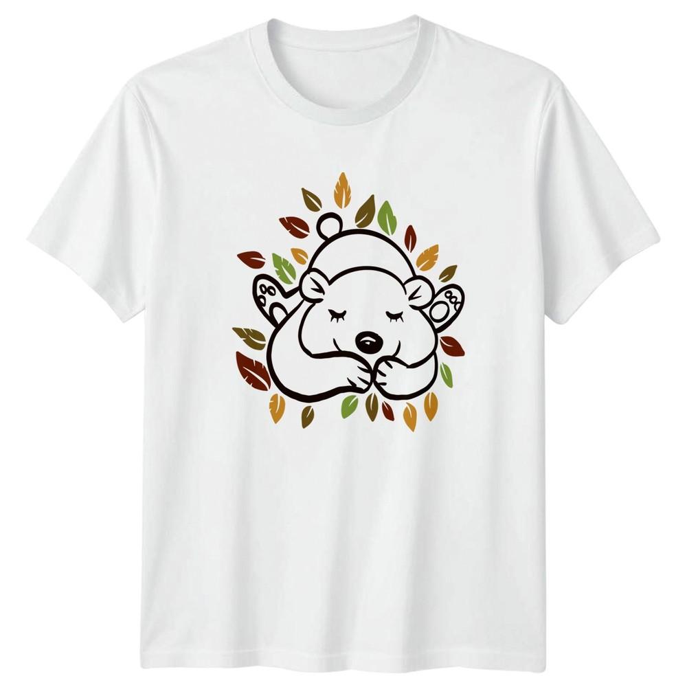 Cozy Hibernation Mode Activated TShirt Bear Kawaii Christmas Gift S