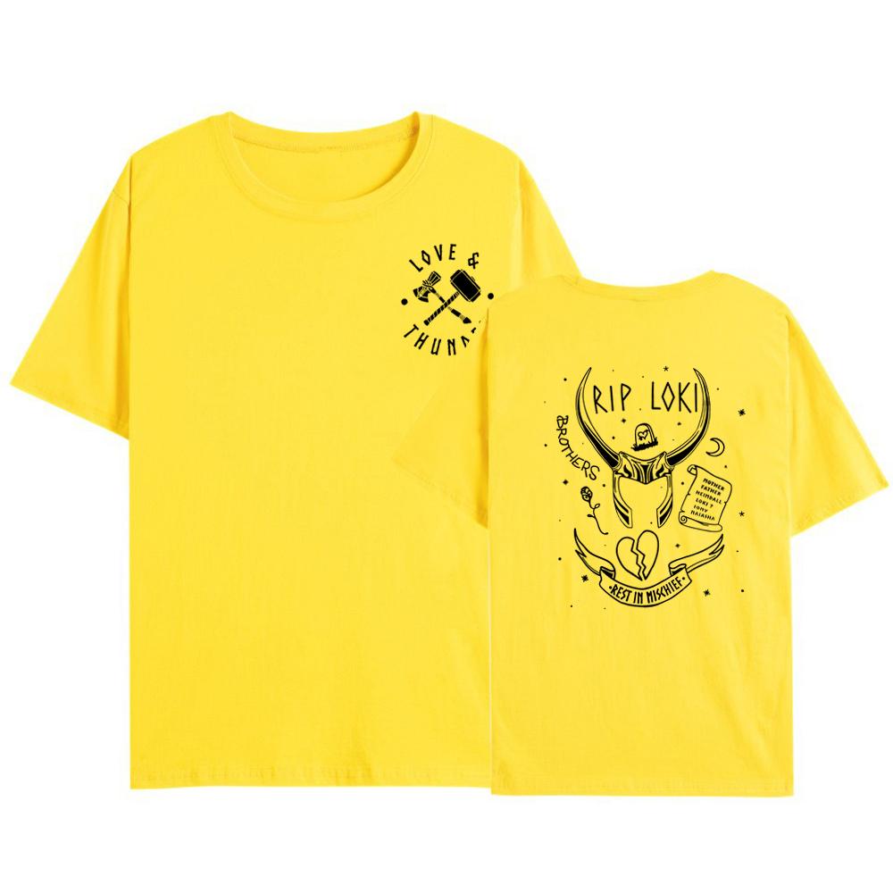 Love and Thunder T-Shirt Thunder Love Tattoo Shirt Rest in Mischief Tshirt Women Graphic T Shirts Short Sleeve Tees