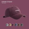 Letter Embroidered Baseball Cap Men's and Women's Fashion Simple and Versatile Washed Cotton Cap