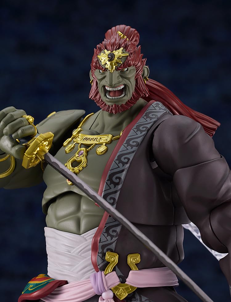 figma The Legend of Tears of the Kingdom Ganondorf Tears of the Kingdom Plastic Painted Movable Figure Zelda ver. Non-scale