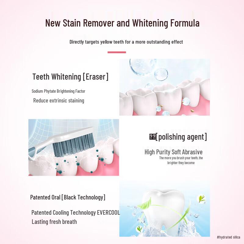 blispring Refreshing Breath Whitening Toothpaste 100g
