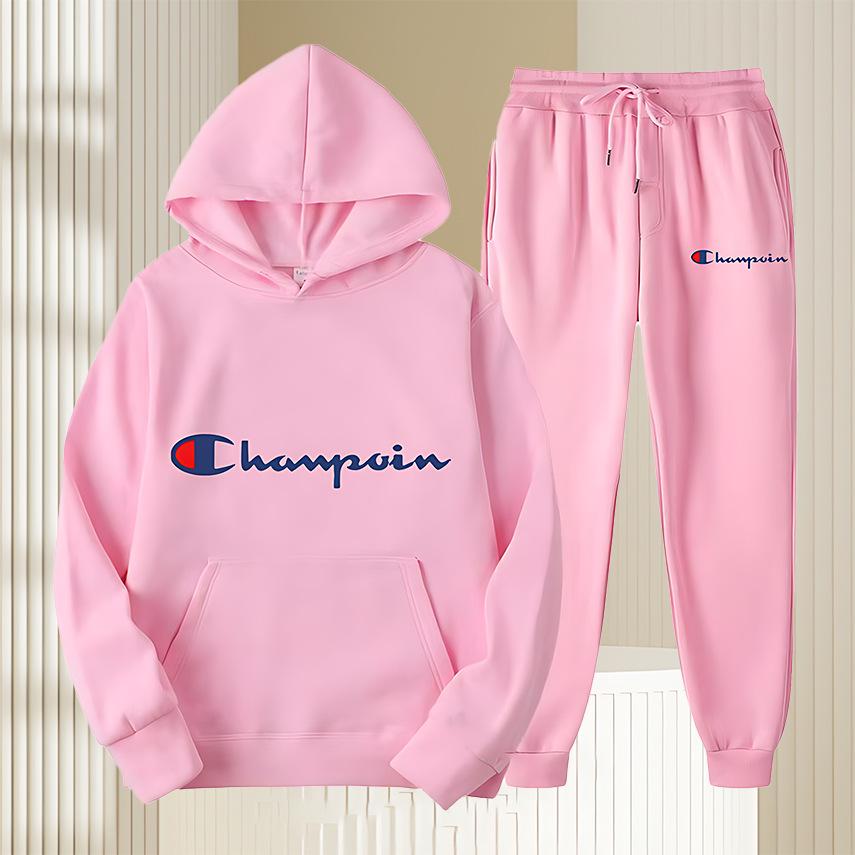 Set Pullover con Cappuccio in Pile Tinta Unita - Tendenza Felpa Casual da Uomo