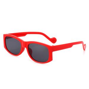 

New Fashionable Retro Thin-framed Ladies Sunglasses - Y2k Anti-ultraviolet Sun Glasses 5245 красный