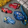 Lightning McQueen Pixar ironing, ironing and sewing patches, cute creative clothing decoration cartoon decals holiday gift