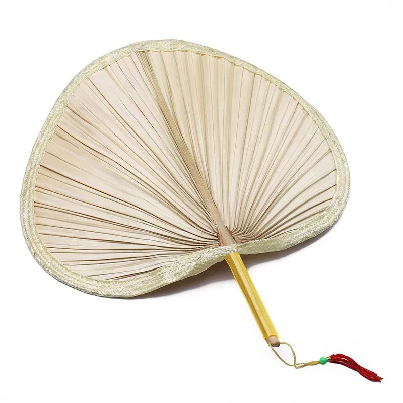 Handmade Traditional Palm Leaf Fan, Large Palm Leaf Fan, Banana Leaf Fan, Dance and Painting Fan, Fan