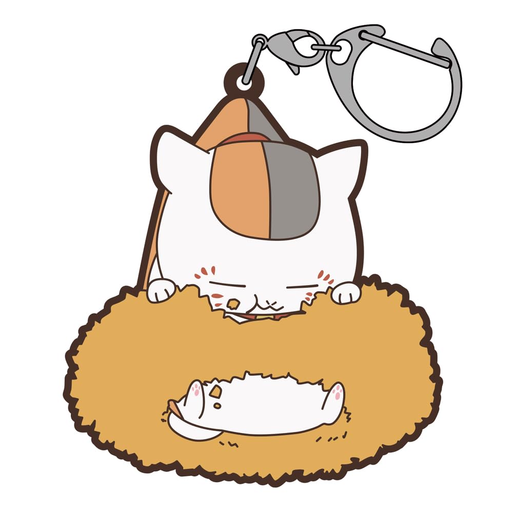 Cospa Natsume s Book of Friends Squishy Nyanko-sensei Ika Ring Mascot
