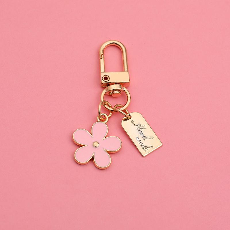 Cute Flower Keychains For Women, Aesthetic Keychain Charms Bag Charms For Handbags Backpacks Car Key Bag Accessories