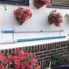 2Pcs Pool Pole Hook Heavy Duty Aluminum Alloy Screw Mount Skimmers Leaf Rakes Nets Pool Supplies Hanger Outdoor Garden Accessories