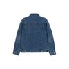 Uniqlo Solid Color Button Down Collar Long Sleeve Denim Jacket Men Jackets Dark-Blue 444552-65