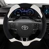 Toyota Corolla Cross/Vios Fs/Coaster Special Plush Car Steering Wheel Cover for Winter Warmth and Anti-Slip
