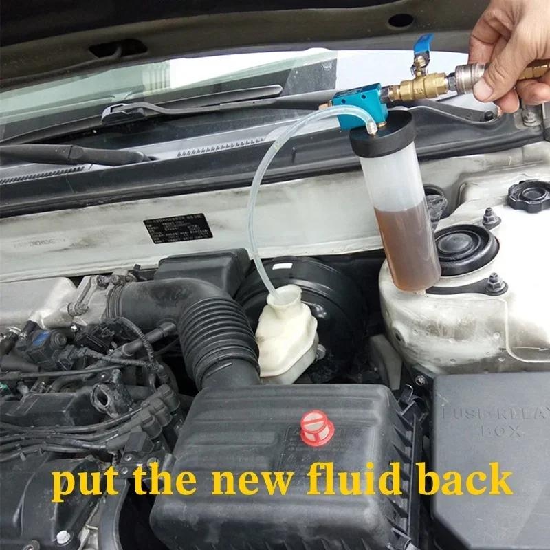 Ölwechselwerkzeuge Auto Hydraulische Bremsflüssigkeit Universelle Auto Bremsflüssigkeit Ersatzentlüfter Leere Austauschentleerter Satz