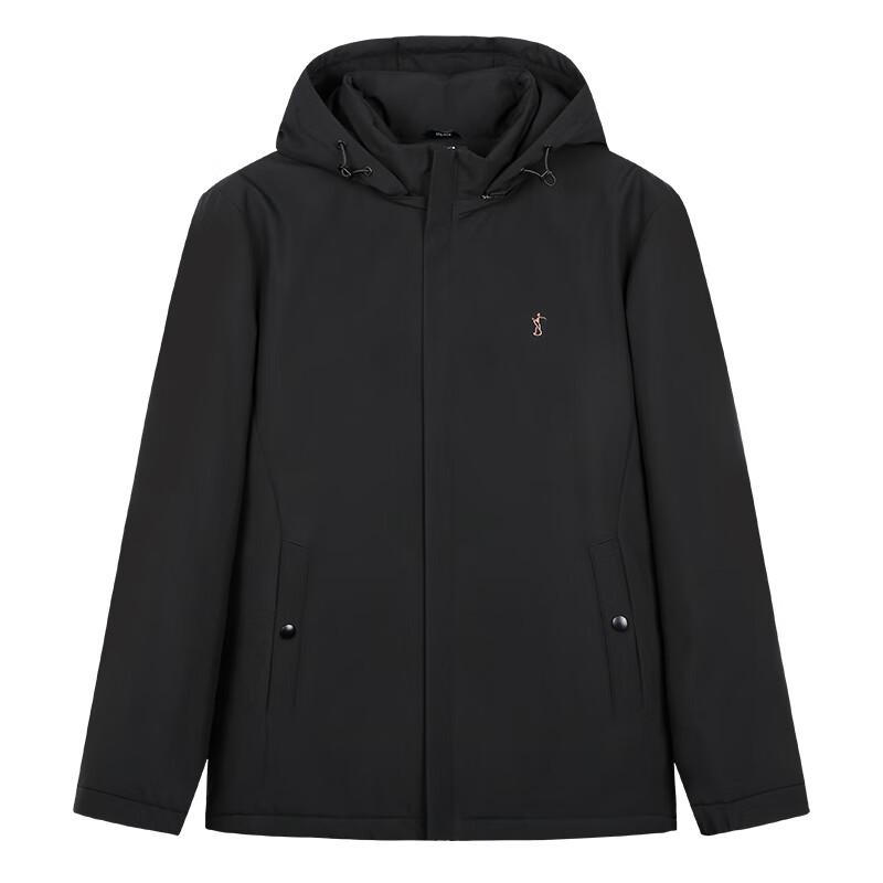 TRIES Men's Graphene Detachable Hood Jacket