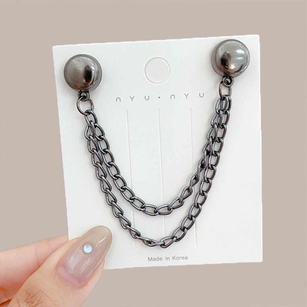 Zinc Zinc Alloy Magnetic Fixed Button Multi-Function Shorten Trouser Clip  Clothing Accessories